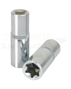 1/ 2" CHROME+ TX-E Stecknuss, lang, E20