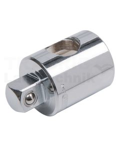 3/8' CHROME+Gleitstueck/Reduzier Adapter