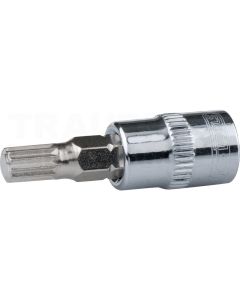3/ 8' CHROME+ Bit Stecknuss XZN, M4
