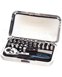 1/4" CHROMEplus® Bit-Satz, 31-tlg.