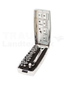 1/4" CHROMEplus® Bit-Satz, 20-tlg.