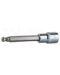 1/2" CHROMEplus Bit-Stecknuss Innensechskant,Kugel