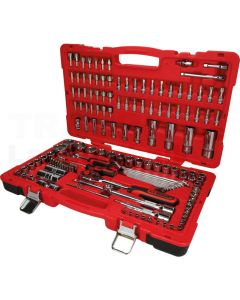 1/4"+1/2" CHROMEplus Steckschlüssel-Satz, 151-tlg.