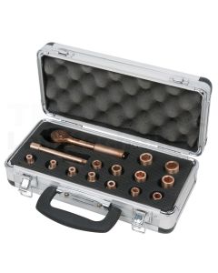BERYLLIUM Steckschlüssel-Satz 1/4" 16-tl