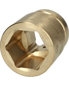 1.1/2" BRONZEplus Steckschlüsseleinsatz, 6-kant, 5