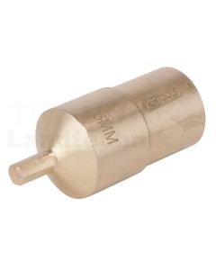 BRONZE Bit-Stecknuss Innensechskant 1/2"