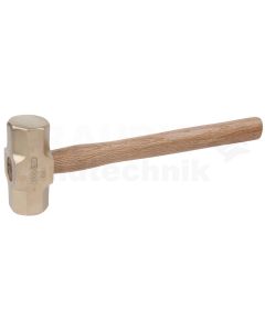 BRONZE Minenhammer 2500 g, mit Hickoryst