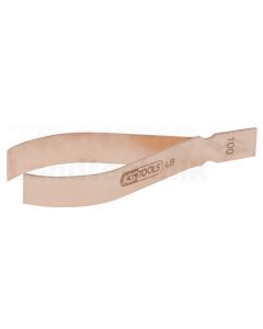 BRONZE Pinzette stumpf 100 mm