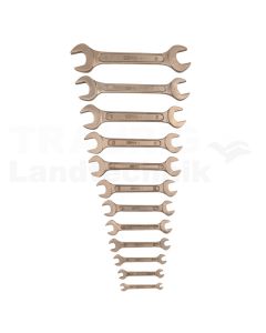 BRONZE Doppelmaulschlüssel-Satz 12-tlg.