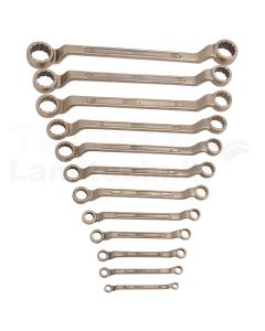 BRONZE Doppelringschlüssel-Satz, gekröpf
