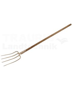 BRONZE Dunggabel mit Stiel 1600 mm
