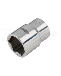 EDELSTAHL 1/4" 6kant-Stecknuss, 9mm