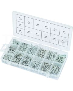 Sort. Linsen-Blechschr,DIN7049,VZ,550tlg