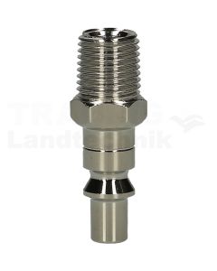 Metall-Stecknippel, 1/4"AG, 44mm
