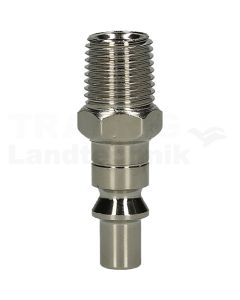 Metall-Stecknippel, 1/4"AG, 45mm