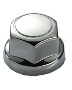 Radmutternkappe Chrom Ø55xH40, SW 32/33