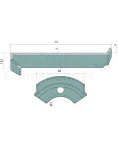 Faltenbalg Halter