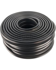 Anlage-Hohlkammerprofil schwarz 40 Meter