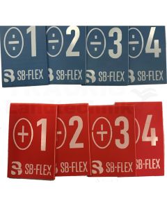 Schlauchkennzeichnung kit-8 Rot/blau