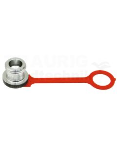 CVV04 Staubkappe Stecker Alumin. DN04
