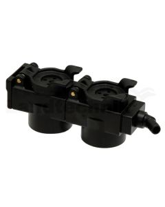 TARV 2 Leckölauffang 90° doppelt 68mm