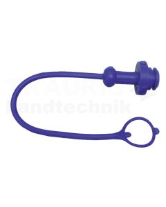 TMA38 Staubkappe Muffe PVC DN10 Blau