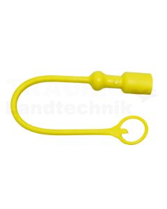 TFA14 Staubkappe Stecker PVC DN06 Gelb 