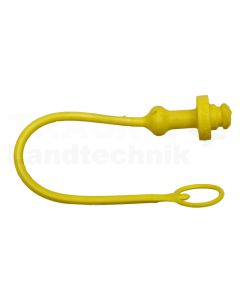 TM12 Staubkappe Muffe PVC DN12 Gelb