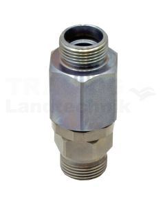 Gerade Drehverschr. 18L x 18L (AG-AG)