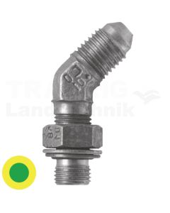 WAE 1.1/16 M-JIC x M27 M-MET-WD 45°