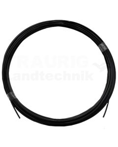 Kunststoffrohr 4 x 1,0 schwarz Rolle 25m