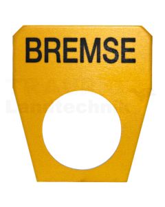 Bezeichnungsschild