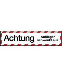 Auflieger schwenkt aus SK 200x800