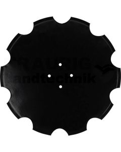 Scheibe D=580 gezackt 5mm