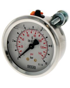 Manometer 25 bar Ø63mm - 1/4"