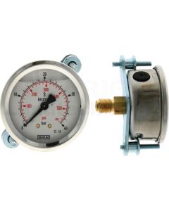 Manometer 40 bar Ø63mm - 1/4"