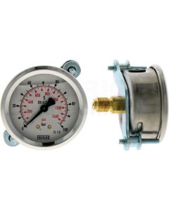 Manometer 100 bar Ø63 mm - 1/4"