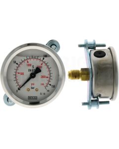 Manometer 160 bar Ø63 mm - 1/4"