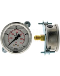 Manometer 400 bar Ø63 mm - 1/4"