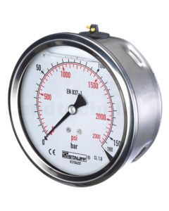 Manometer 250 bar Ø100mm-1/2"