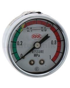 Manometer 0/10 bar 1/8 BSPT TRN Ø 40 mm