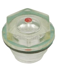 Schauglas Kunststoff 3/8"