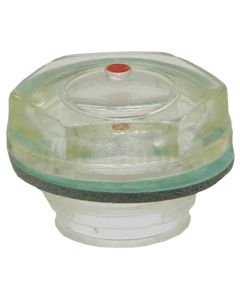 Schauglas Kunststoff 1/2"