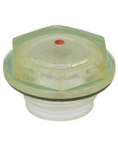 Schauglas Kunststoff 3/4"