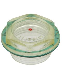 Schauglas Kunststoff 1.1/4"