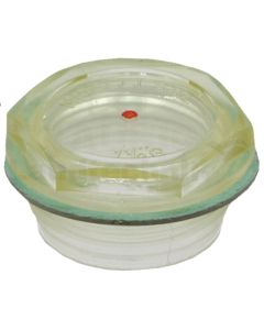 Schauglas Kunststoff 1.1/2"