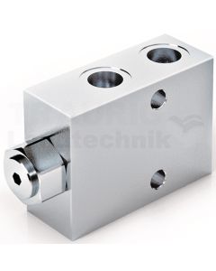 Einfach Entsp. Rückschlagventil 1/4" BSP