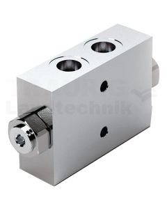Doppel Entsp. Rückschlagventil 1/4" BSP