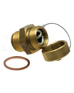 Öl-Service Ventil M 26x1,5 mit Seil