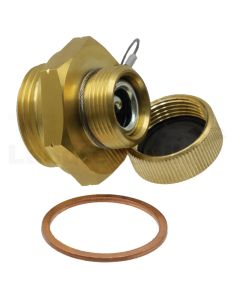 Öl-Service Ventil G 3/4" mit Seil